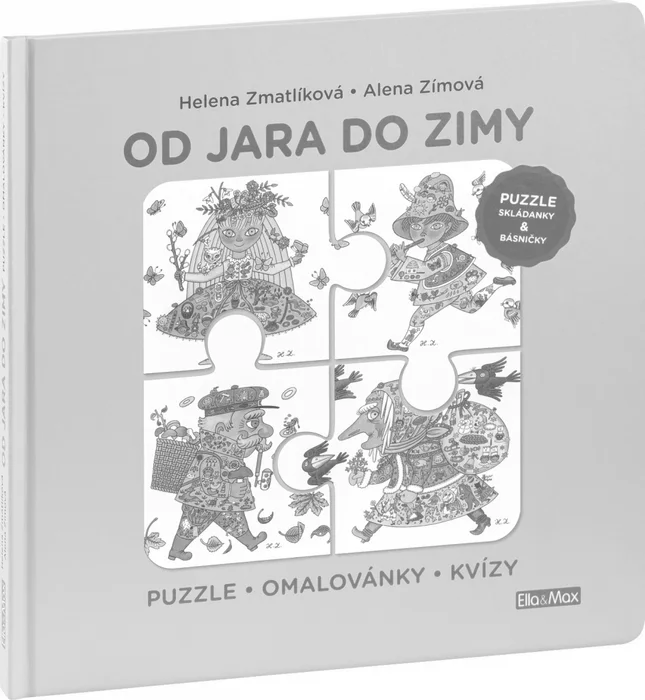 Hlavný obrázok produktu OD JARA DO ZIMY – Puzzle, básničky, omalovánky, kvízy