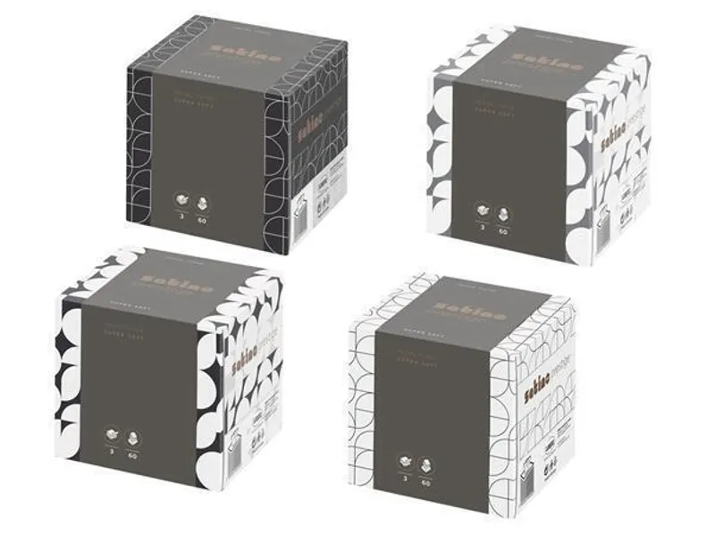 Hlavný obrázok produktu Odličovací ubrousky, 3vrstvé, 60 ks, "Wepa"