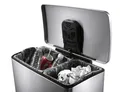 Odpadkový kôš "Eko", nožný pedál, nerez, matný, 46l, VEPA BINS