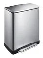 Odpadkový kôš "Eko", nožný pedál, nerez, matný, 46l, VEPA BINS