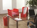 Odpadkový kôš "Green2Desk", červený, plastový, FELLOWES