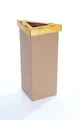 Odpadkový kôš na triedený odpad „Trian“, žltý, recyklovaný, 30 l, RECOBIN