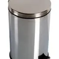 Ďalší obrázok produktu Odpadkový kôš, pedálový, kovový, 5 l, chrómovaný