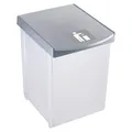 Odpadkový kôš na triedený odpad, 20 l, HELIT, šedý
