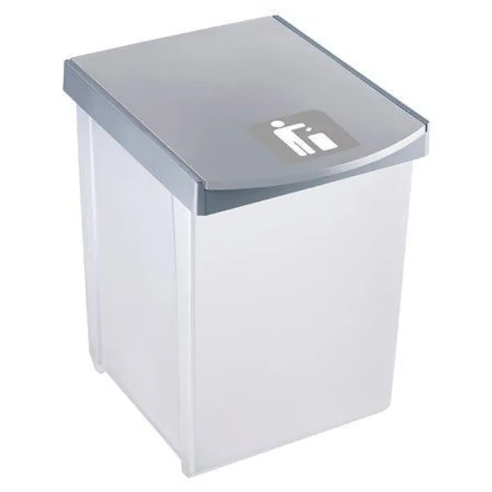 Hlavný obrázok produktu Odpadkový koš pro tříděný odpad, 20 l, HELIT, šedý