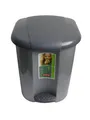 Odpadkový kôš, šedý, pedálový, plastový, 15 l, CURVER