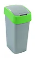 Odpadkový kôš, zelená/sivá, na triedený odpad, 50 l, CURVER