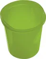 Odpadkový kôš, zelený, priehľadný, 13 l, HELIT