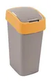 Odpadkový kôš, žltá/sivá, na triedený odpad, 50 l, CURVER