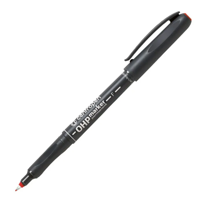 Hlavný obrázok produktu OHP permanentní popisovač 0,6 mm Centropen 2636 F červený