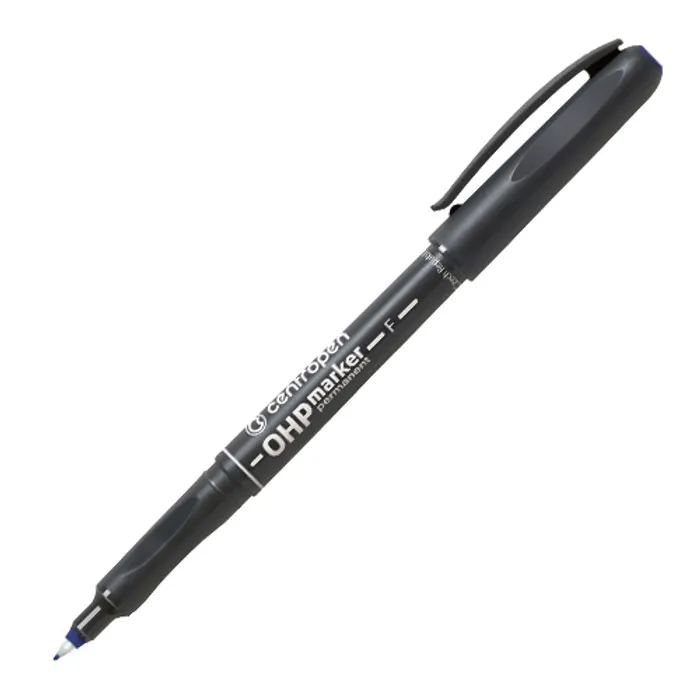 Hlavný obrázok produktu OHP permanentní popisovač 0,6 mm Centropen 2636 F modrý