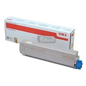 OKI originál toner 45862837, yellow, 7300str., OKI MC853, MC873, O