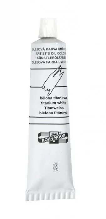 Hlavný obrázok produktu Olejová barva 161506 Koh-i-noor 40ml běloba titanová