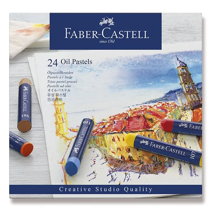 Hlavný obrázok produktu Olejové pastely Faber-Castell 127024 24 barev