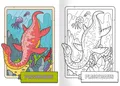 Omaľovánka - A4 - so samolepkami - Dinosaury