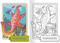 Ďalší obrázok produktu Omaľovánka - A4 - so samolepkami - Dinosaury