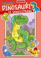 Omaľovánka - A4 - so samolepkami - Dinosaury