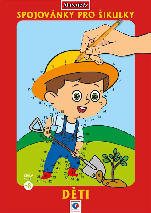 Hlavný obrázok produktu Omalovánka - A4 - Spojovánky pro šikulky - Děti