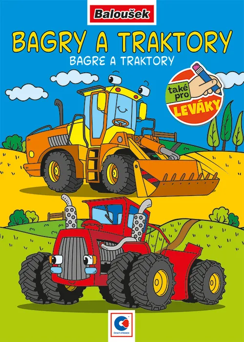 Hlavný obrázok produktu Omalovánka - A5 - Bagry a traktory