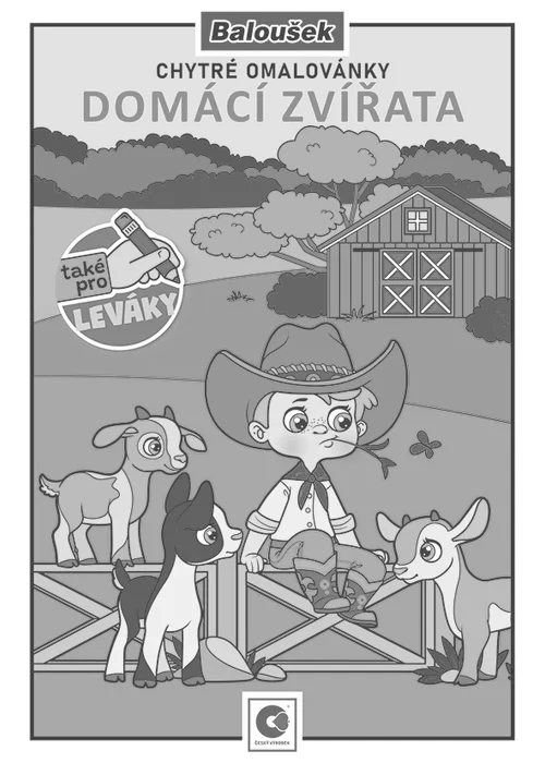 Hlavný obrázok produktu Omalovánka A5 - Chytré omalovánky - Domácí zvířata