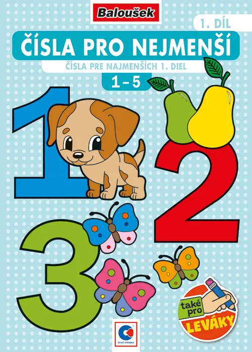 Hlavný obrázok produktu Omalovánka - A5 - Čísla pro nejmenší, 1. díl