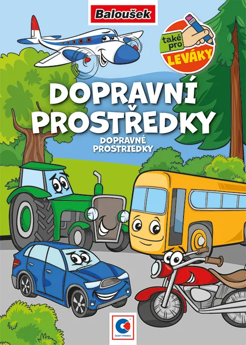 Hlavný obrázok produktu Omalovánka - A5 - Dopravní prostředky