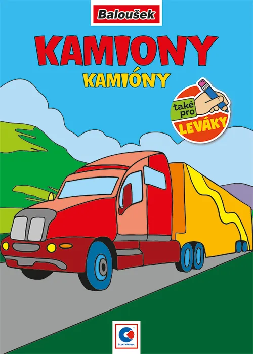 Hlavný obrázok produktu Omalovánka - A5 - Kamiony