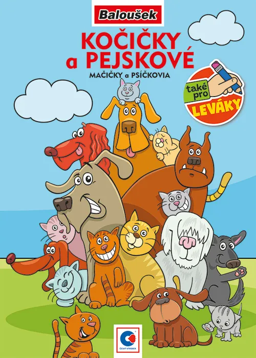 Hlavný obrázok produktu Omalovánka A5 - Kočičky a pejskové
