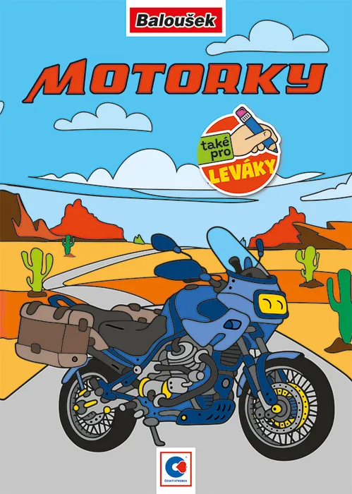 Hlavný obrázok produktu Omalovánka - A5 - Motorky