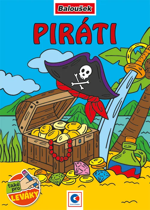 Hlavný obrázok produktu Omalovánka - A5 - Piráti