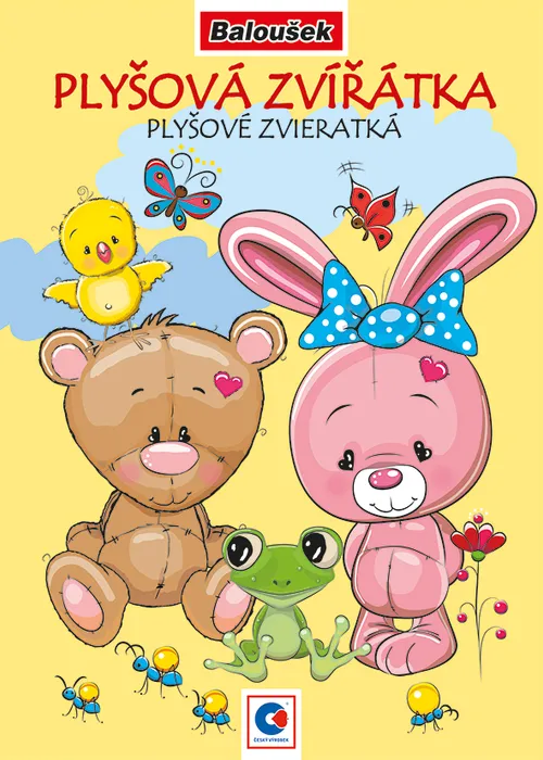 Hlavný obrázok produktu Omalovánka A5 - Plyšová zvířátka