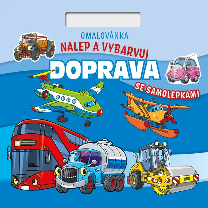 Hlavný obrázok produktu Omalovánka Nalepuj a vybarvuj! Doprava