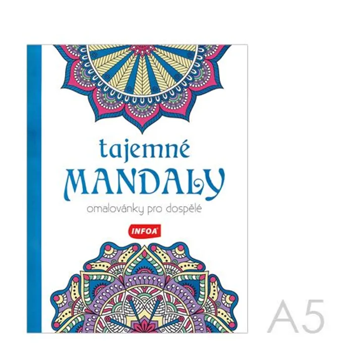 Hlavný obrázok produktu Omalovánky antistresové Tajemné mandaly