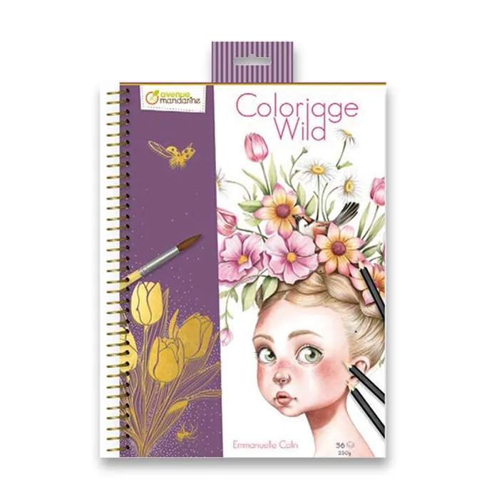 Hlavný obrázok produktu Omalovánky Avenue Mandarine Coloriage Wild A4