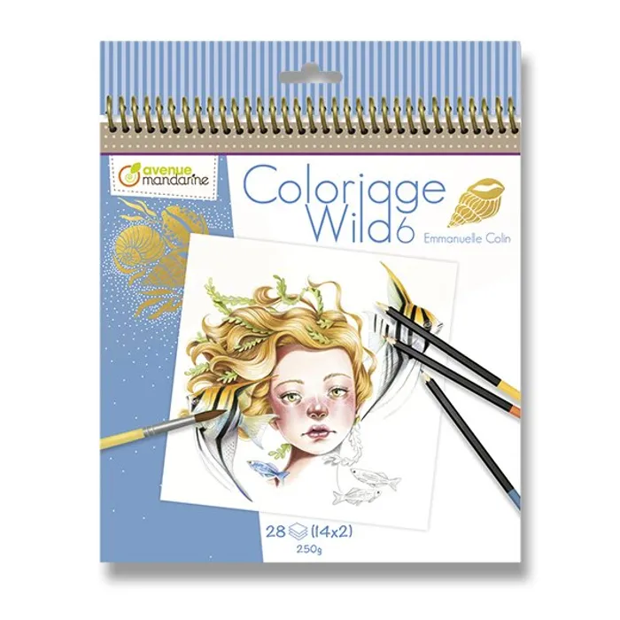 Hlavný obrázok produktu Omalovánky Avenue Mandarine Coloriage Wild typ 6