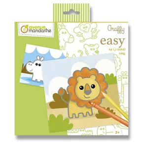 Maľovanky Avenue Mandarine Graffy Easy Divoké zvieratká