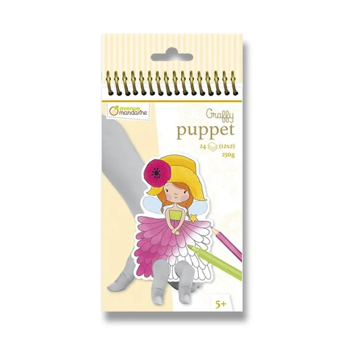 Hlavný obrázok produktu Omalovánky Avenue Mandarine Graffy Puppet Víly