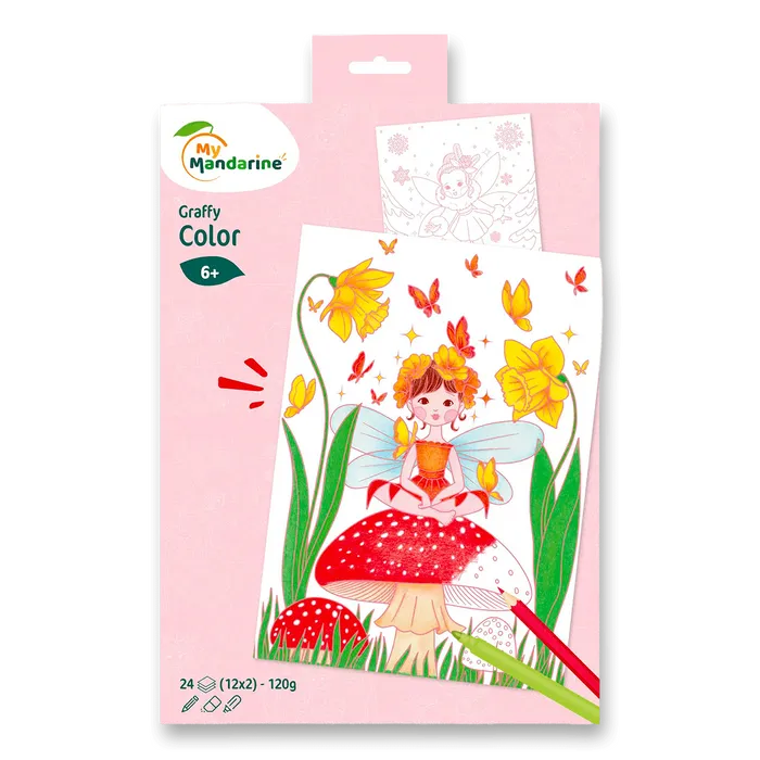 Hlavný obrázok produktu Omalovánky My Mandarine Graffy Color - víly