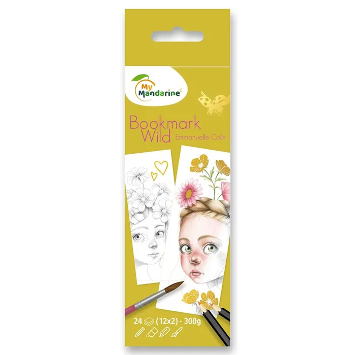 Hlavný obrázok produktu Omalovánky v podobě knižní záložky Avenue Mandarine Wild