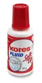 Opravný lak Kores Fluid Sof hubka, 25 g