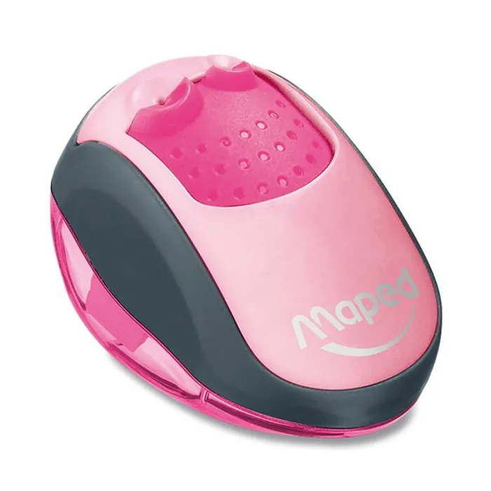 Hlavný obrázok produktu Ořezávátko MAPED Clean, se 2 otvory, mix barev [1 ks]