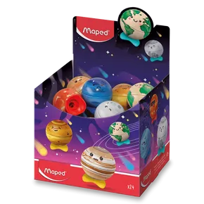 Strúhadlo Maped Planet - 1 otvor, mix motívov