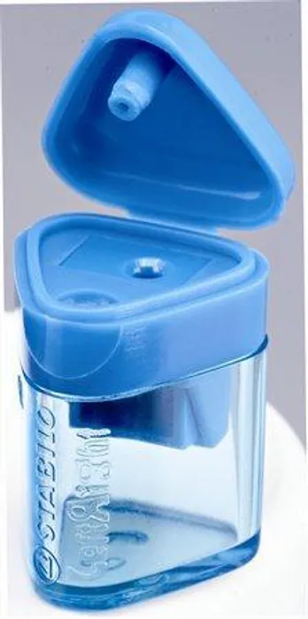 Hlavný obrázok produktu Ořezávátko na tuhu 2mm, zásobník na odpad,  pro prabáky, STABILO "LeftRight", různé barvy