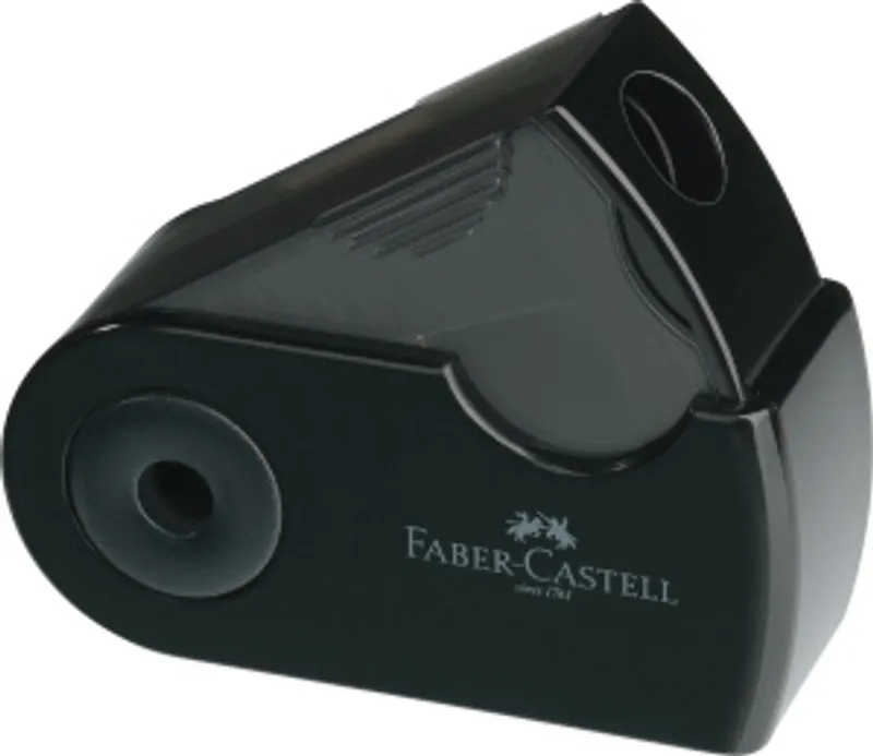 Hlavný obrázok produktu Ořezávátko Sleeve Mini se zásobníkem černá Faber Castell 182710