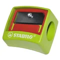 Ďalší obrázok produktu Strúhatko STABILO woody 3 in 1 strúhadlo - na extra silné pastelky - červená/zelená