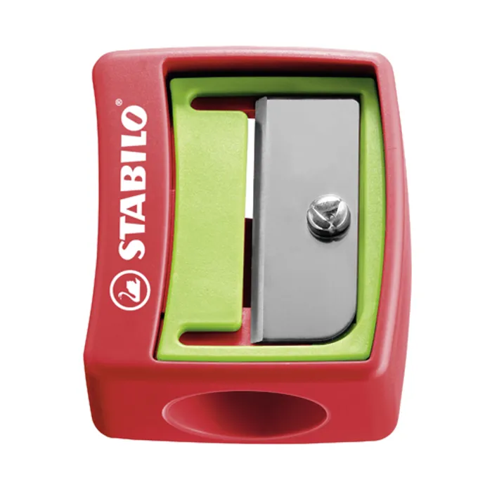 Hlavný obrázok produktu Ořezávátko STABILO woody 3 in 1 ořezávátko - na extra silné pastelky - červená/zelená