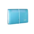 Ďalší obrázok produktu Organizér na dokumenty s gumou DL Opaline číra-modrá 13kapes