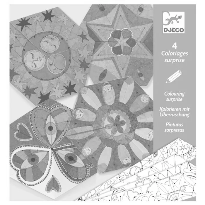 Hlavný obrázok produktu Origami skládačka Djeco Hvězdné mandaly
