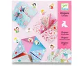 Origami skladačka Djeco - Nebo, peklo, raj ružová sada