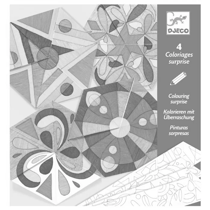 Hlavný obrázok produktu Origami skládačka Djeco Růžicové mandaly